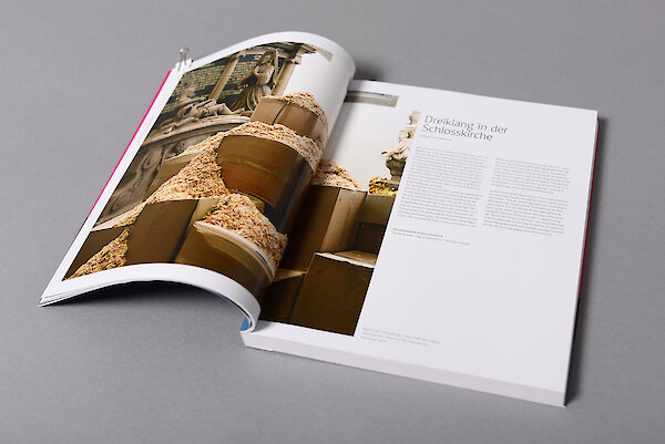 Grafikdesign für die Landeskunstausstellung des Saarlandes. Buchgestaltung